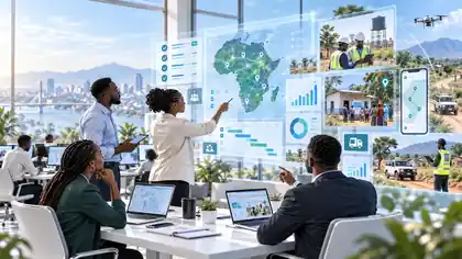 Offline field operations solution visualization by HumanoSys