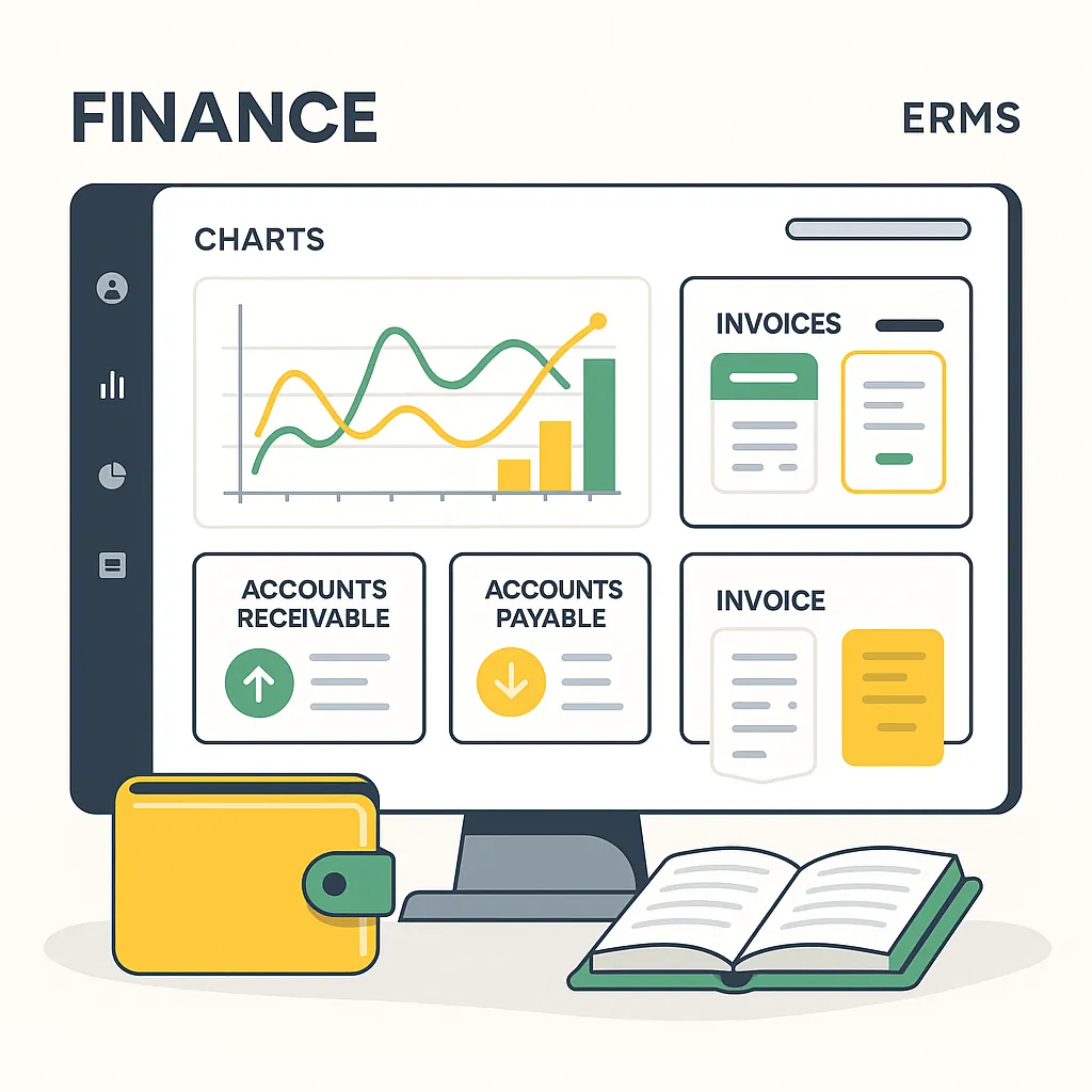 HumanoSys ERMS finance interface